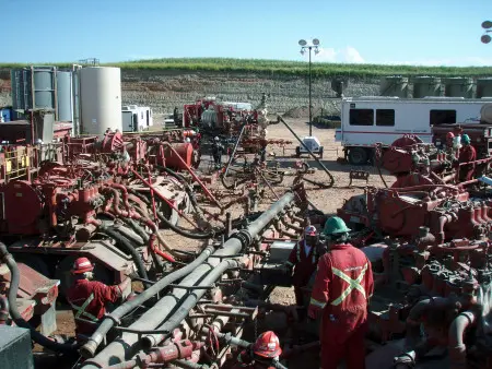 Fracking, Methode zur Gewinnung von Erdöl und Erdgas