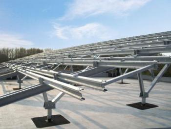Struktur eines photovoltaischen Panels
