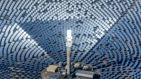 Solarthermisches Kraftwerk: Betrieb eines solarthermischen Kraftwerks